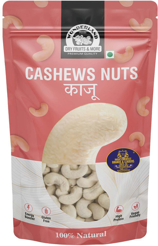 WONDERLAND Cashews nuts Cashews(1 x 250 g)