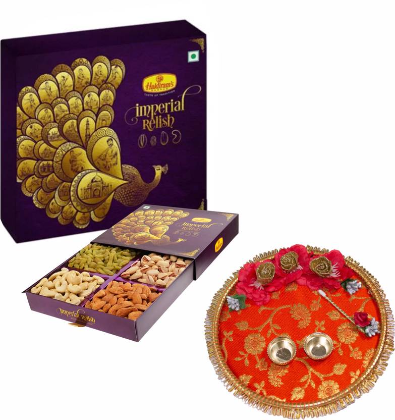 Haldiram's Nagpur Imperial Relish 400g (gift box) With Puja Thali Price