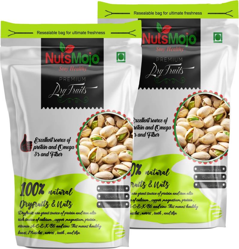 NutsMojo Premium Pistachios Roasted & Salted Pistachios Price in India ...