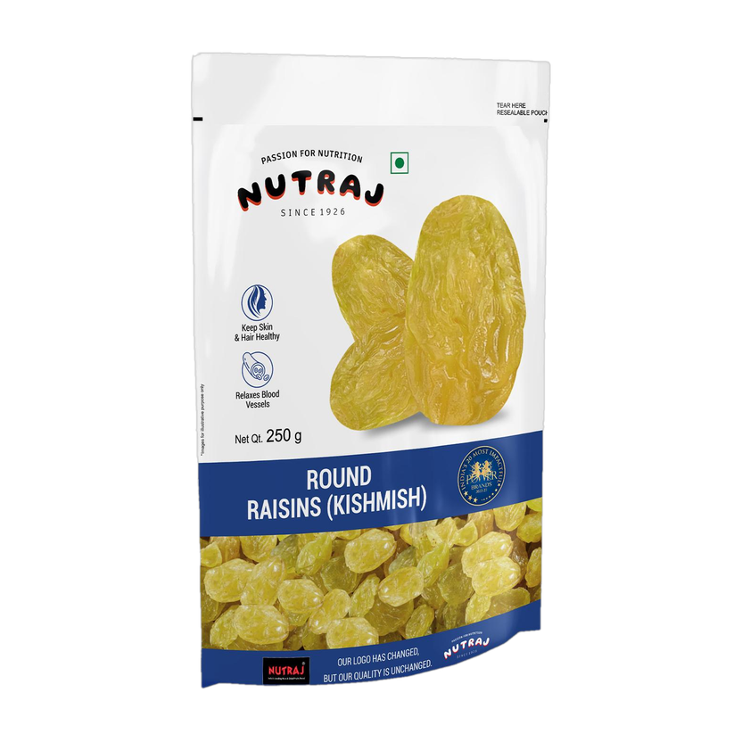 Nutraj Special (Round) Raisins(1 x 250 g)