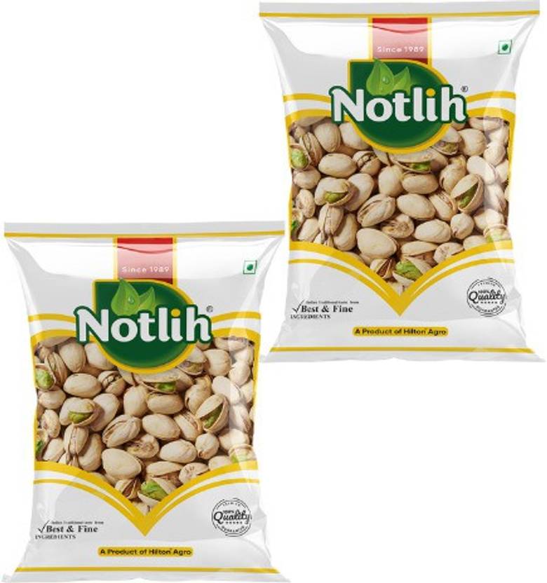 Notlih Pistachios 500G*2 Pack 1kg Pista Pistachios Price in India Buy