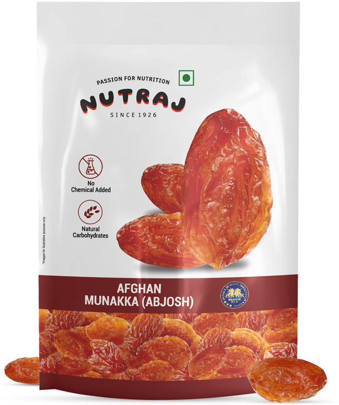 Nutraj Munakka (Abjosh) Raisins(1 x 200 g)