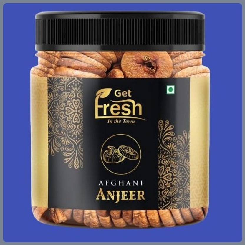 Get Fresh Afghani Anjeer | Sless Handpicked Dried for Daily Health Figs(1 x 500 g)