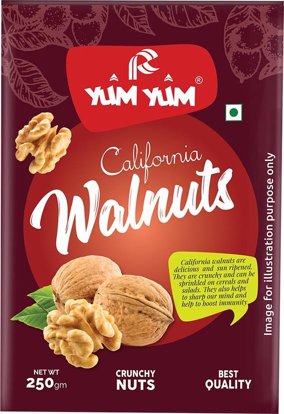 YUM YUM California Walnut Kernels (Akhrot Giri) Walnuts Price in India