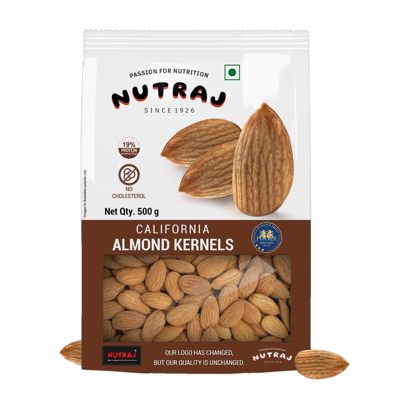 Nutraj California Almonds(1 x 500 g)