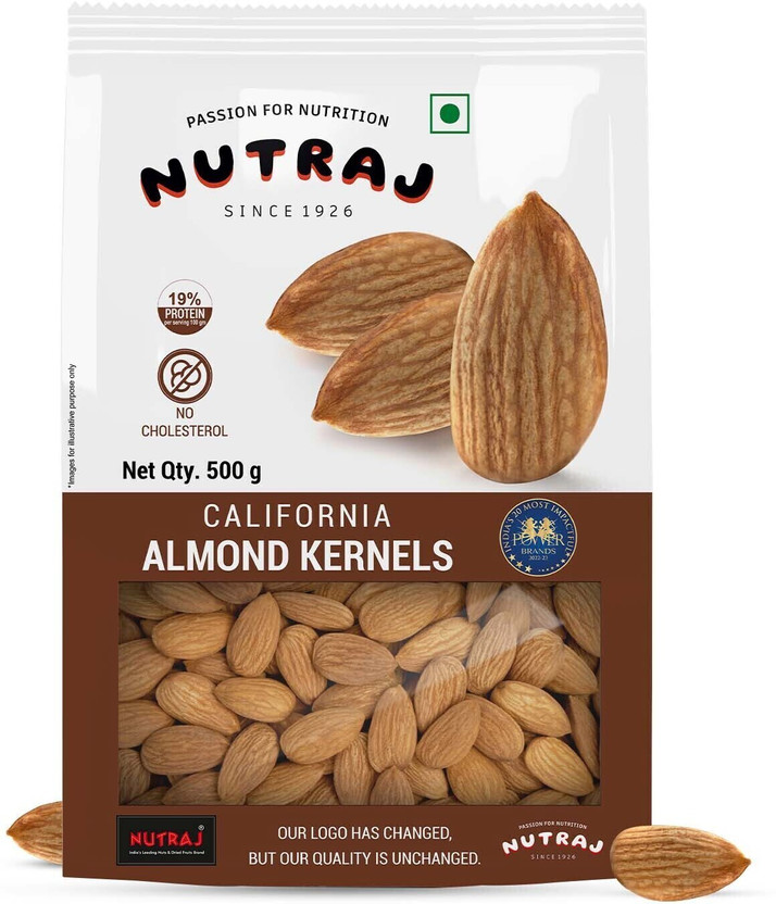 Nutraj California Almonds(1 x 500 g)