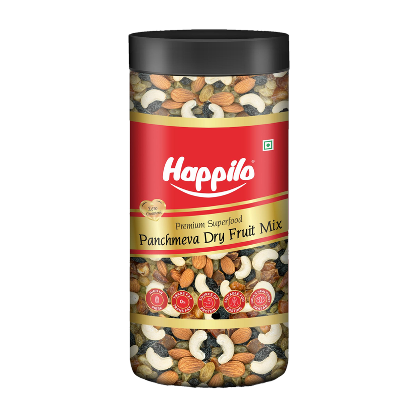Happilo Happilo Panchmewa Jar Assorted Nuts(1 x 405 g) - Flipkart Deal