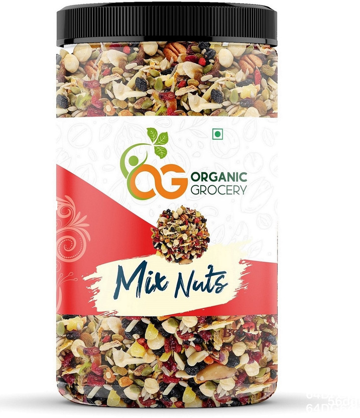 Organic Grocery Healthy Nuts Mix - Natural, Fresh Dried Fruits and Nuts Mix 1kg(1 x 1000 g)