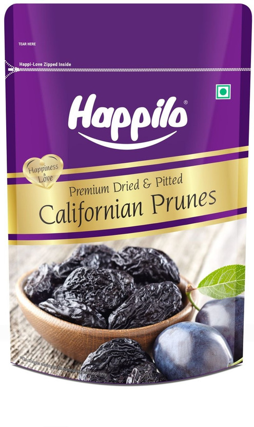 Happilo Premium Californian Pitted Prunes(1 x 200 g)