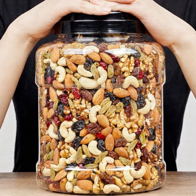 Fresh N Organic Dry fruits mix & Trail Mix Amla, Apricots, Assorted Seeds & Nuts, Dates, Dry Dates, Gooseberry, Kiwi, Orange, Papaya, Raisins(1 x 200 g)