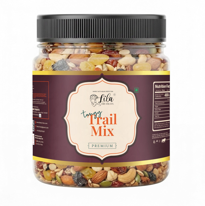 lila lila dry fruits Tangy Trail Mix 100 gms Chatpata Nuts & Seeds Dry Fruits Combo for Party Snacks Assorted Seeds & Nuts(1 x 100 g) - Flipkart Deal
