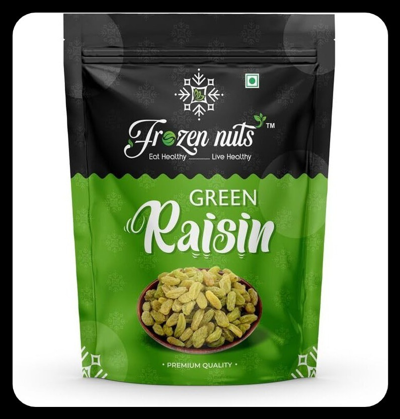 frozen frozen Nuts Natural Premium Green | High in Antioxidants, Sweet & Tasty Raisins(1 x 500 g) - Flipkart Deal