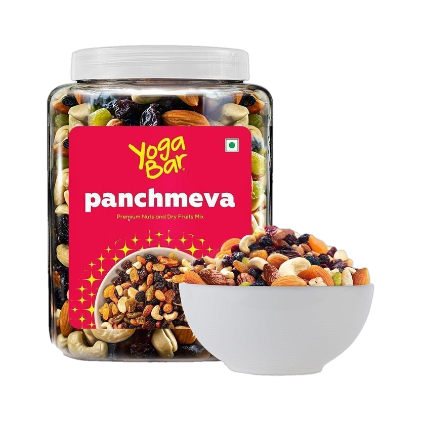 Yogabar Health Mix, Premium Dry Fruit Mix, Panchmeva(1 x 850 g)