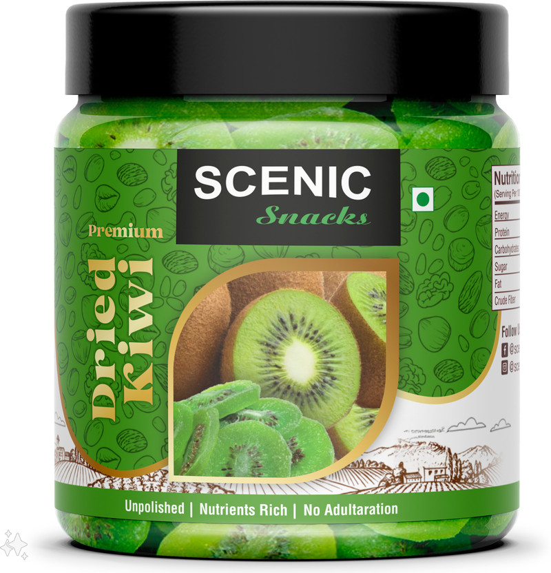 SCENIC Snacks PREMIUM INTERNATIONAL DRIED KIWI Kiwi(1 x 200 g)