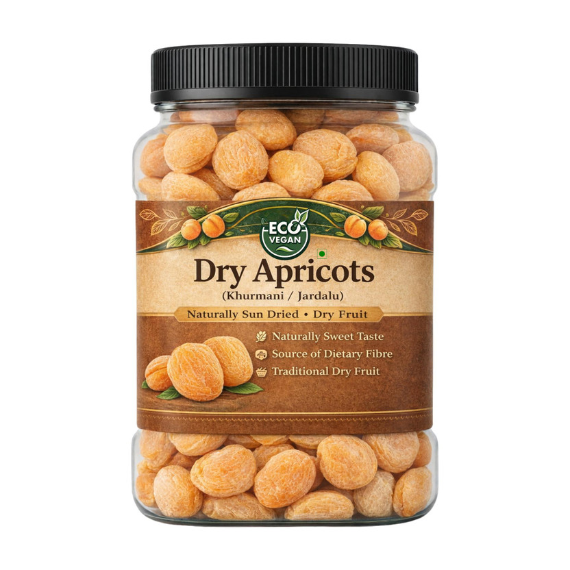 eco vegan PREMIUM APRICOTS 1KG Apricots(1 x 1 kg)