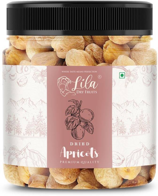 LILA DRY FRUITS Premium Dried, Nutritious & Delicious Apricots Khumani
