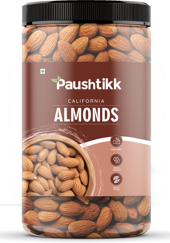 paushtikk Premium Californian Badam / Almonds(1 x 400 g)