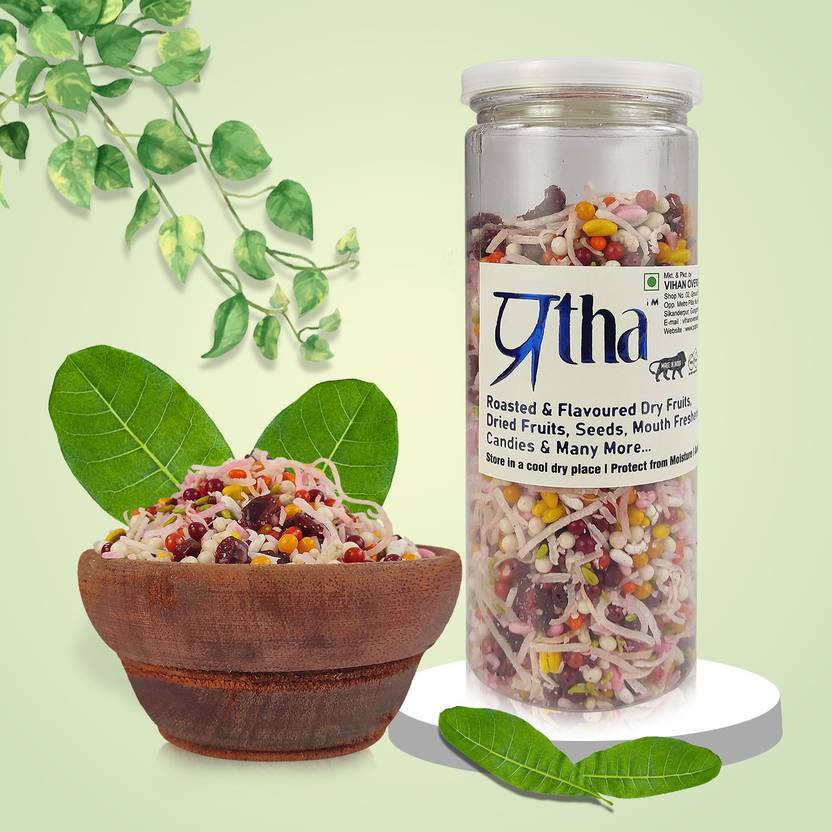 Pratha Coconut Mint Mukhwas Menthol For Good Digestion (Pack of One Can