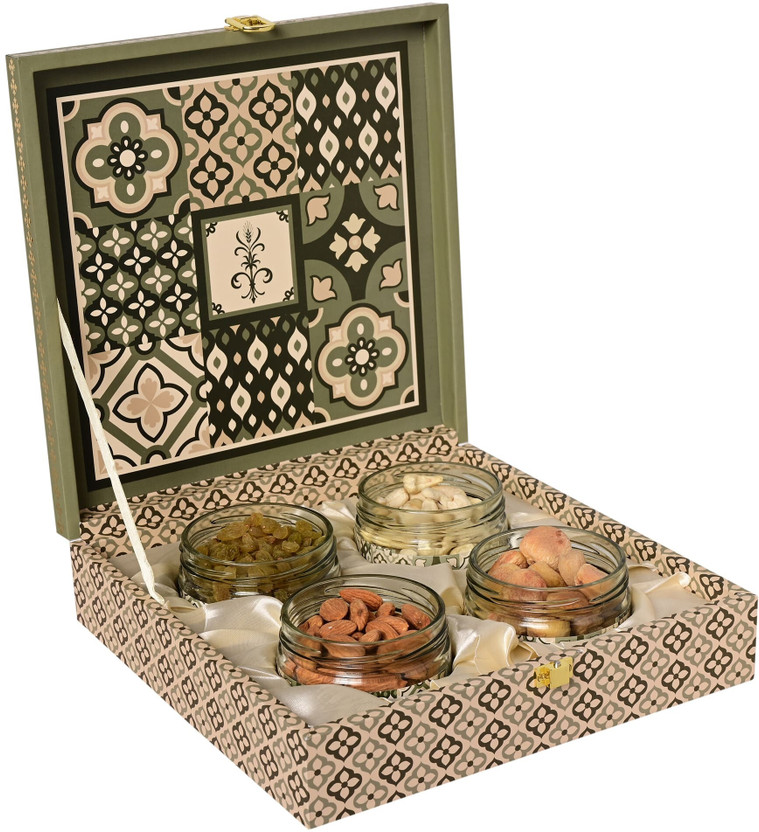 Riwaz Luxury Dry Fruit Gift Hamper Diwali Gifts Festival Occasions Almonds, Cashews, Raisins(1 x 2.3 kg)