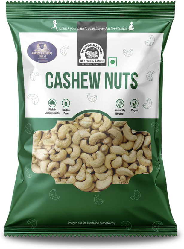WONDERLAND Raw 200g Cashews(1 x 200 g)