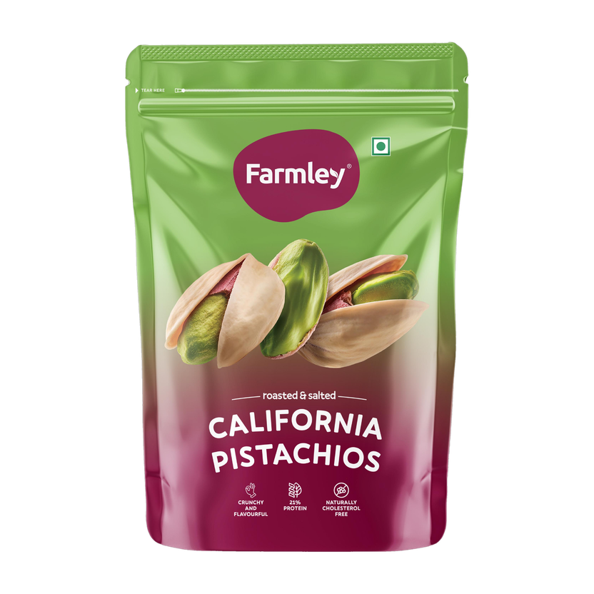 Farmley Premium California Roasted & Salted Pistachios(1 x 200 g)
