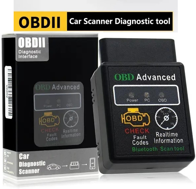 Earth Infotech New & Advanced OBD Bluetooth Auto Scanner OBDII 2 Car ELM 327 OBD Reader