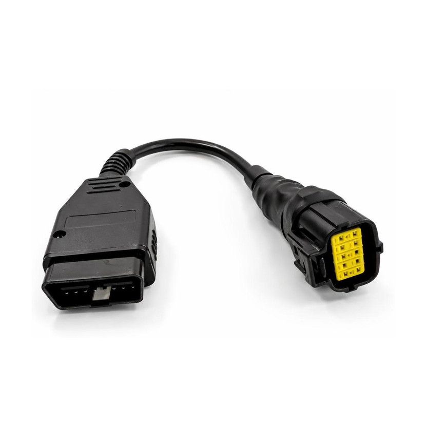 StarautoLink Ashok Leyland BS6 OBD2 to 10 Pin ECO Scan Tool Cable STAR036 OBD Reader
