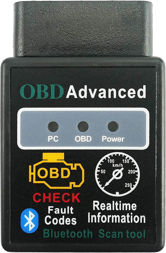 Xsentuals OBD2 Scanner Adapter, Bluetooth OBD2 OBDII Diagnostic Scanner Tool OBD Interface