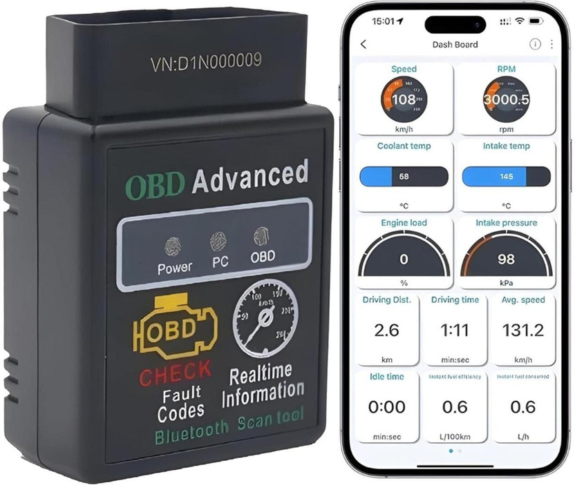 your own shop OBDII 2 Car OBD2 Scanner Wireless ELM327 Engine Code Detector OBD Reader