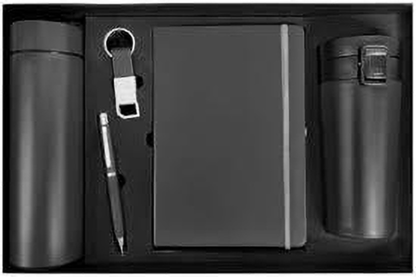 KK Gifts & Stationery Solutions 5 in 1 Gifting  Office Set(Black)