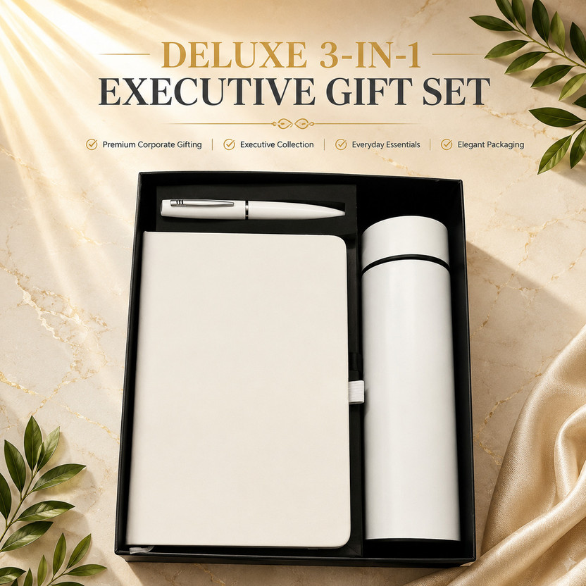 Swagssmiths Corporate Deluxe  Office Set(White)