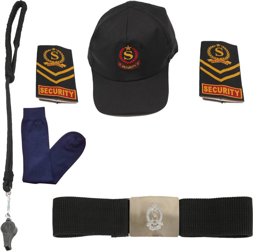 Qualityfab Security Guard Accessories Set Pack of 6 Office Set Price in
