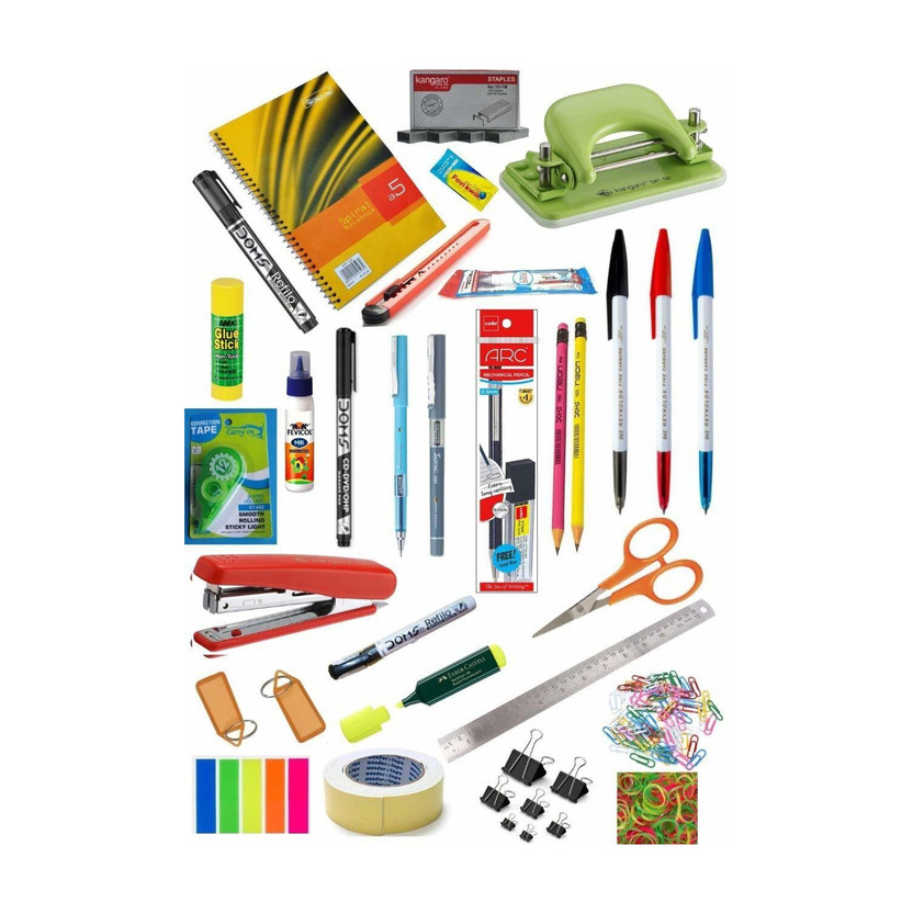 SMKT Premium Stationery Kit 31pcs for Home Office use  Office Set(clear)