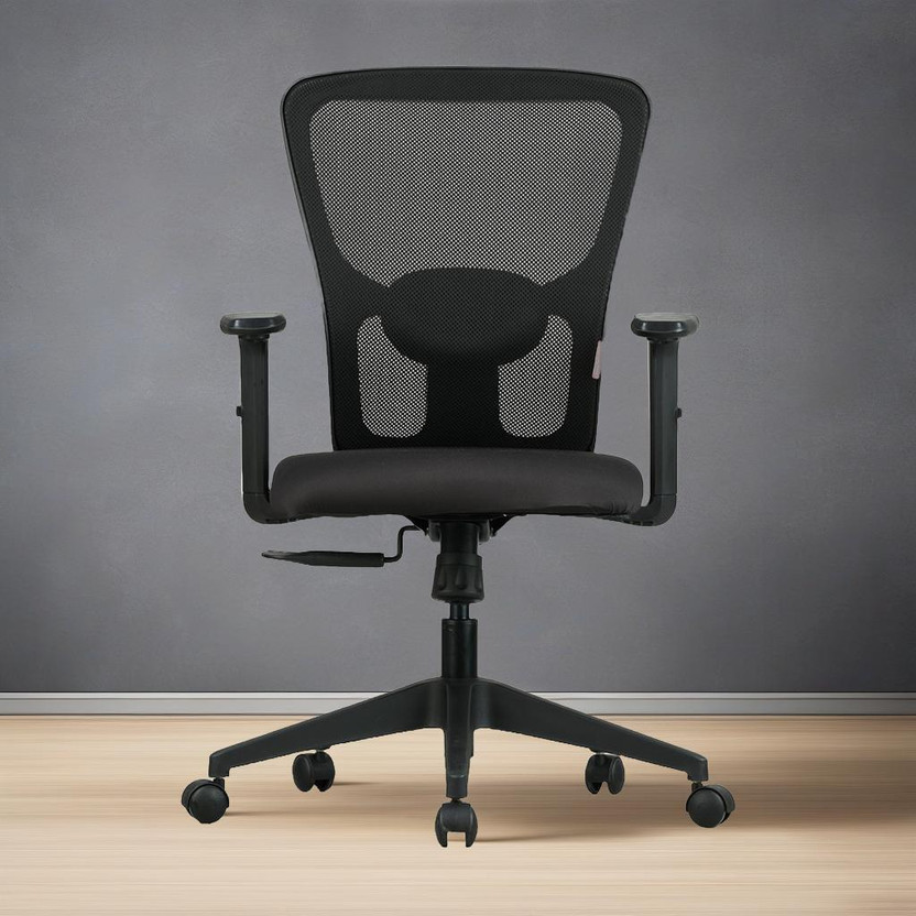 Featherlite Astro MB Mesh Fabric Office Executive Chair(Black, Optional Installation Available)