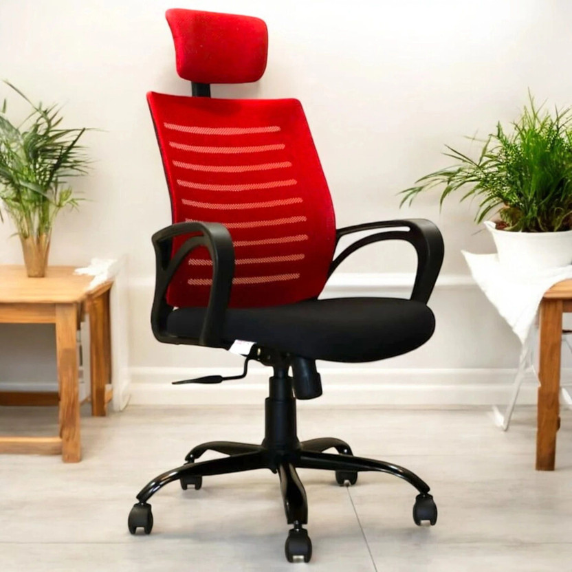 oolive Star OC10 HighBack Mesh Office Executive Chair(RED, Optional Installation Available)