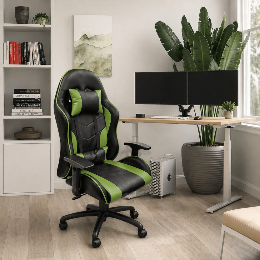 Sun office furniture SOF-07 GAMING CHAIR GREE Gaming Chair(Green)