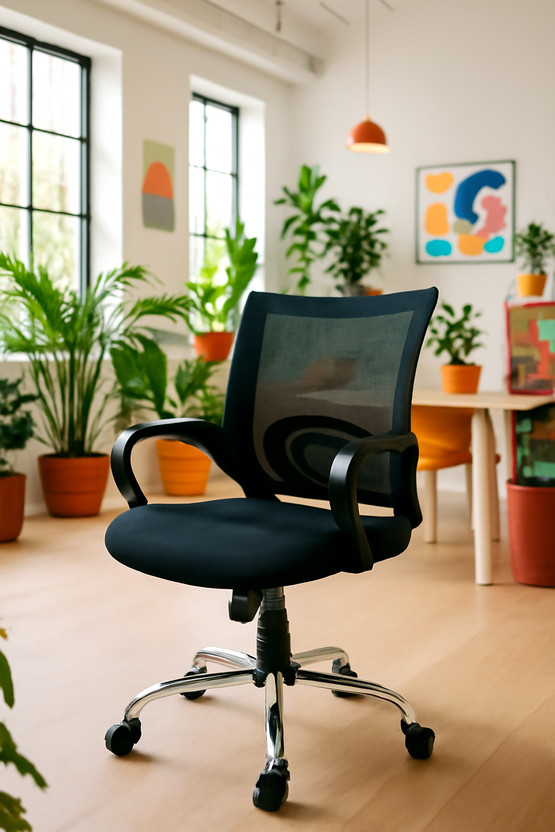 Sapience Mesh Office Executive Chair(black, Optional Installation Available)
