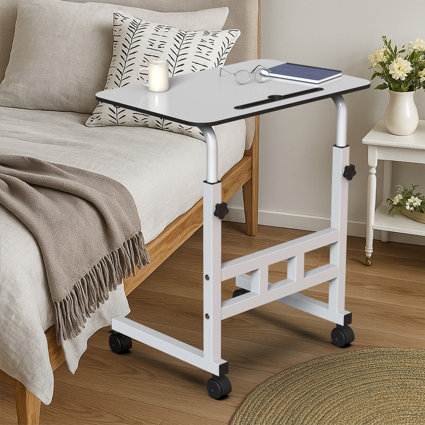 ELV DIRECT Multipurpose Table Wood Portable Laptop Table(Finish Color - White, DIY(Do-It-Yourself))