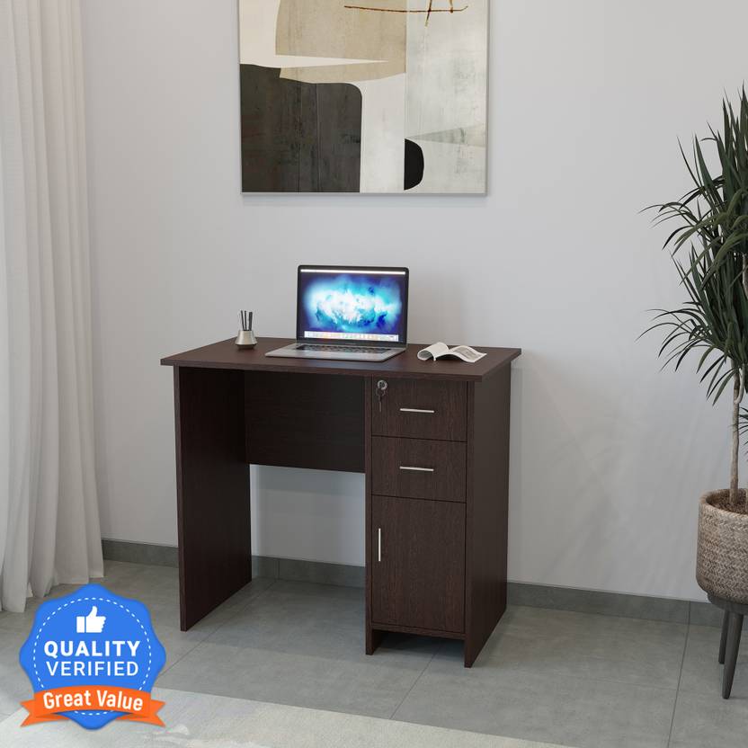Flipkart Perfect Homes Studio DEN Engineered Wood Study Table Price in