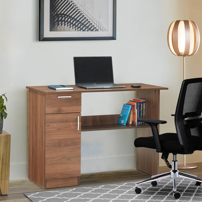 TADesign Enzo Desk with Drawer & Bookshelf Multipurpose Storage ...