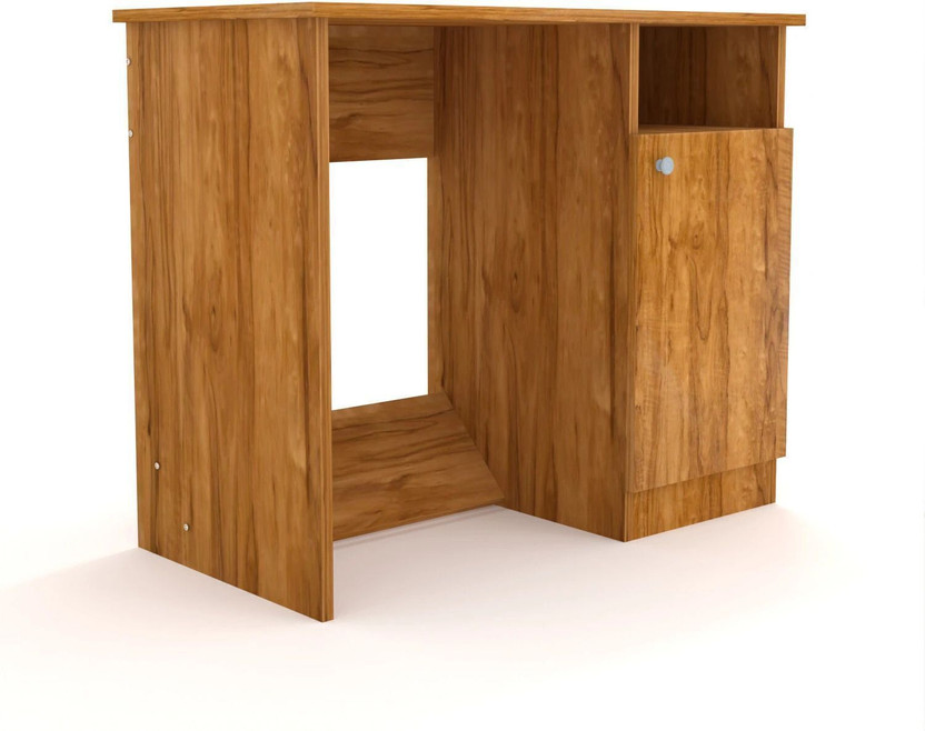 SPECIALITY PANELS Reading Writing Multipurpose Table Desk with storage Termite resistance Engineered Wood Study Table(Free Standing, Finish Color - Wild Wood, DIY(Do-It-Yourself))