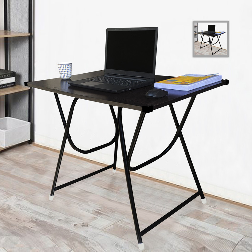 lmz Engineered Wood Office Table(Free Standing, Finish Color - brown, Pre-assembled)
