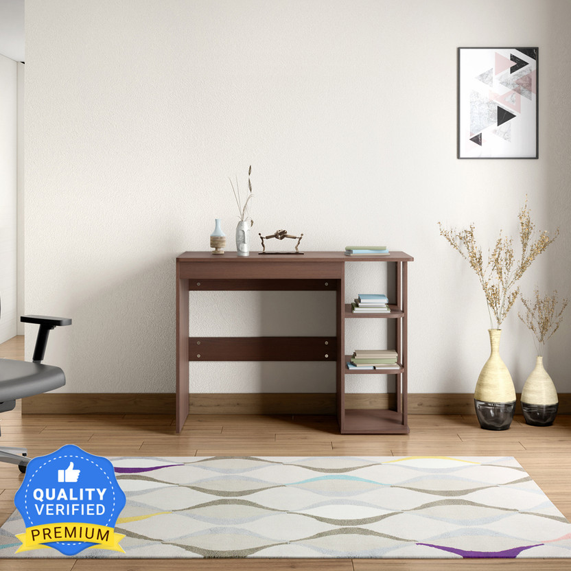 Interio Interio by Godrej Ewa Engineered Wood Study Table(Free Standing, Finish Color - Brown, Knock Down) - Flipkart Deal