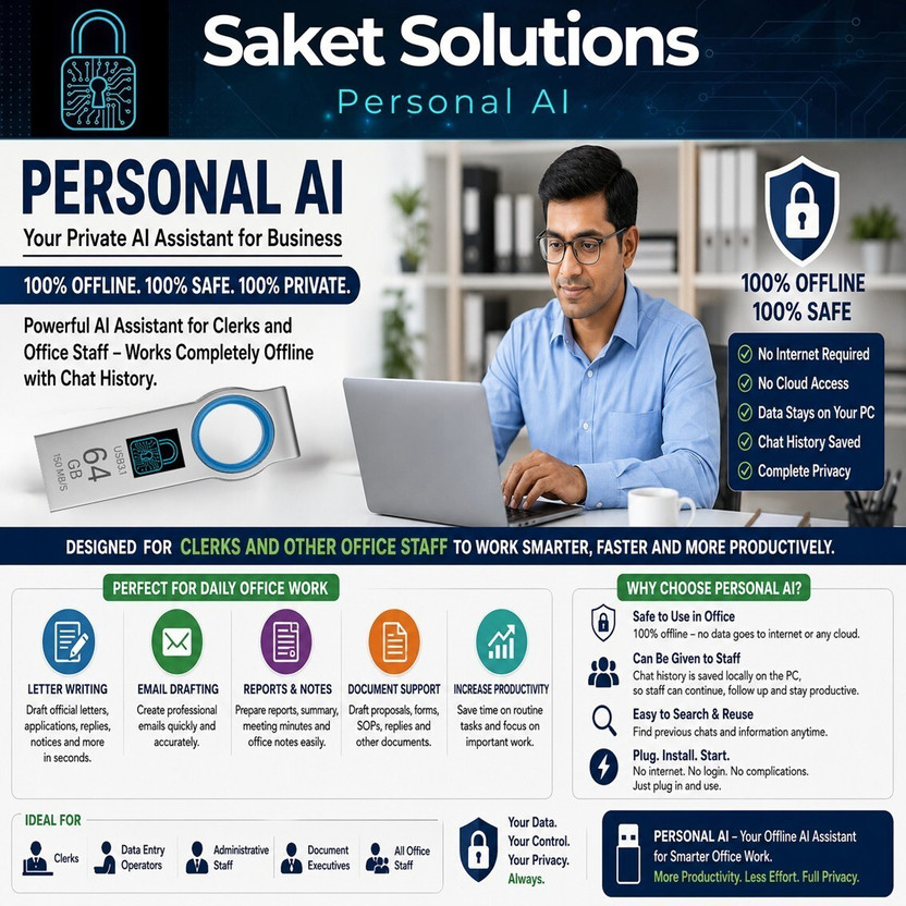 Saket SolutionS Personal AI (Office Use)