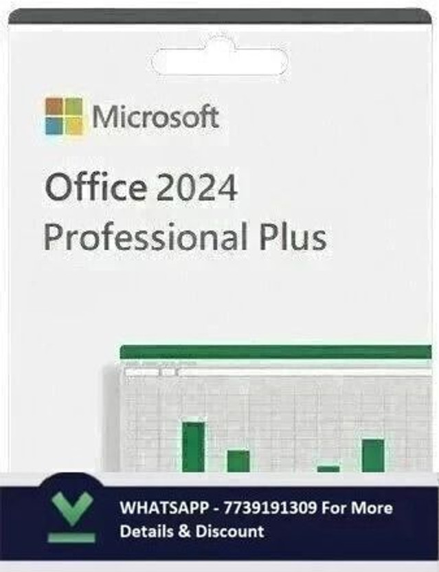 MICROSOFT Office Professional Plus 2024,One-time purchase for 1 PC,Lifetime License