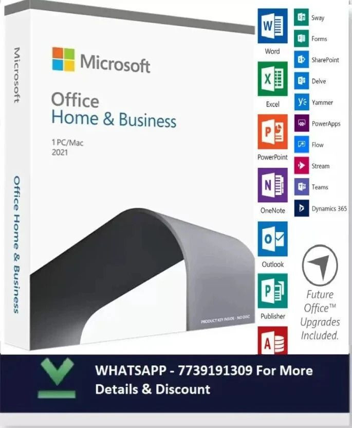 MICROSOFT Office Home & Business 2021 (1 MAC, Lifetime Validity)