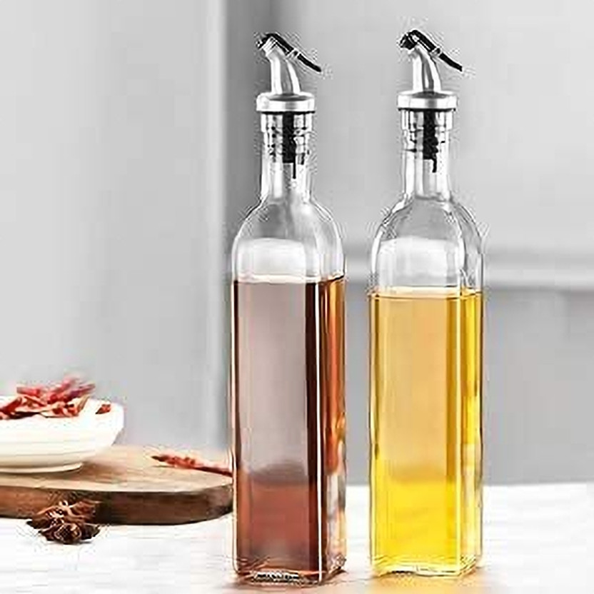 SATANI 1000 ml Cooking Oil Dispenser Set(Pack of 2)