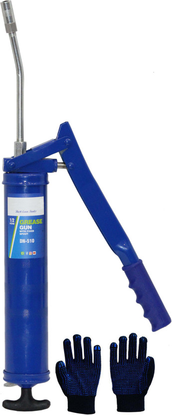 Digital Craft Heavy Duty Hand-Operated Grease Gun Pump Pressure for Maximum 6inch Pipe Hose for Auto Repair Manual Pump(400 g Pack of 1)