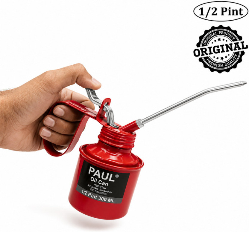 PAUL smart Pint Oil Can/ Manual Oil Pump Manual Pump (0.250 L Pack of 1) Manual Dispenser(250 g Pack of 1)