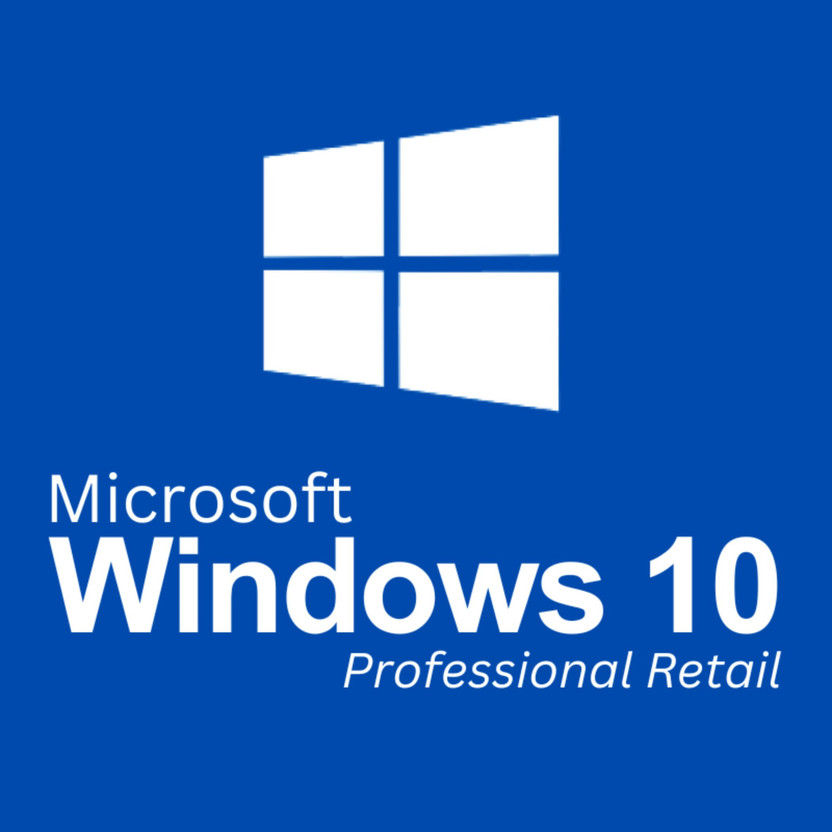 MICROSOFT Window 10 Professional KEY (1 PC/Laptop) Updated Latest Edition Lifetime Validity 64-bit